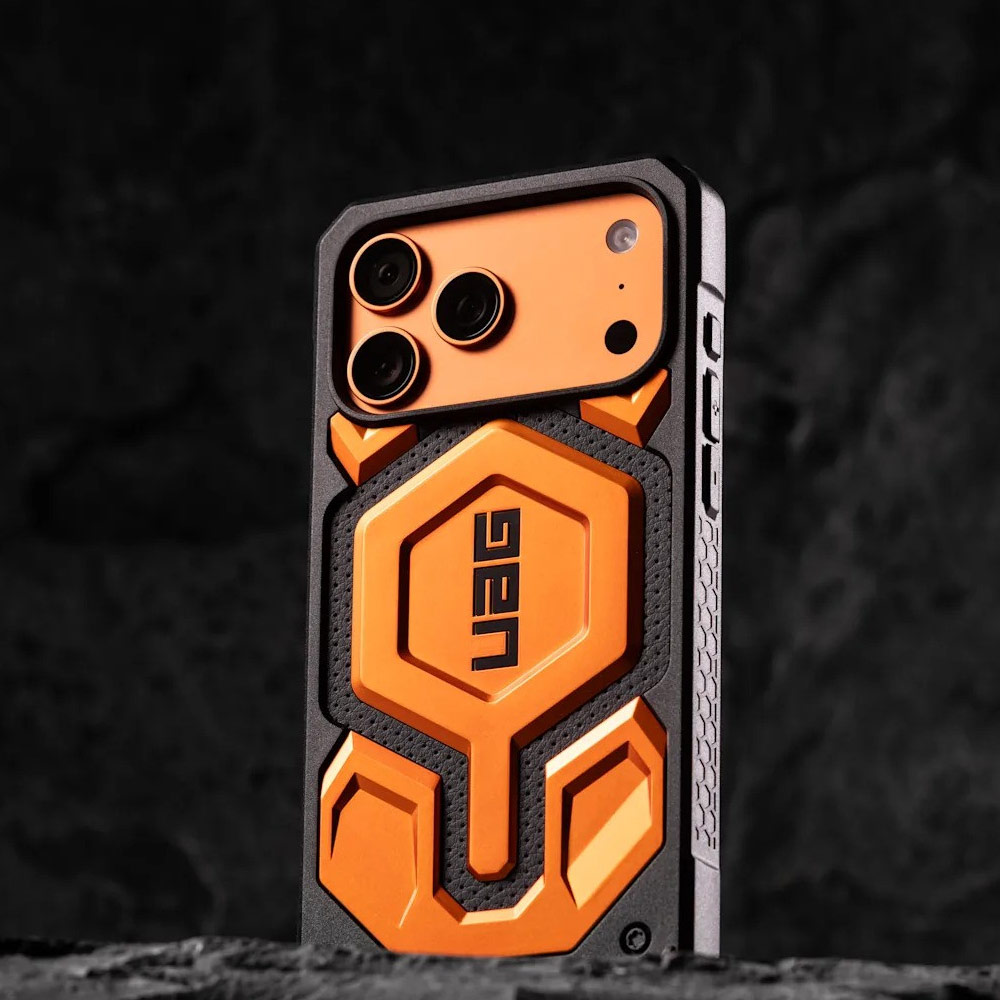 Picture of Apple iPhone 17 Pro Max 6.9 Case | UAG Monarch Pro Magsafe Compatible Drop Proof Case for iPhone 17 Pro Max 6.9 (Orange)