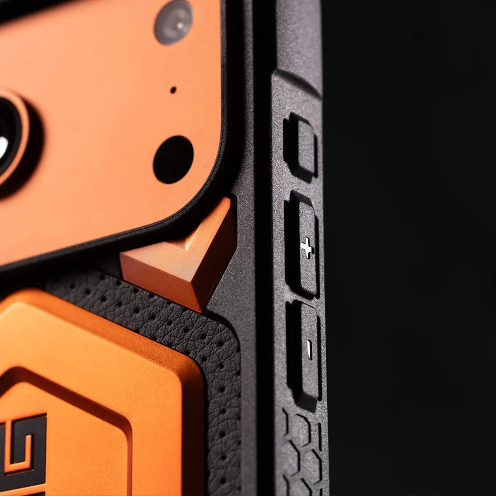 Picture of Apple iPhone 17 Pro Max 6.9 Case | UAG Monarch Pro Magsafe Compatible Drop Proof Case for iPhone 17 Pro Max 6.9 (Orange)