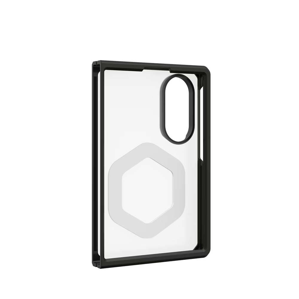 Picture of Samsung Galaxy Z Fold 8 Case | UAG Galaxy Z Fold 8 Case Mouve Slim Lightwight Protection Magnetic Case Cover Casing with Camera Protection Bezel Design (Ice)