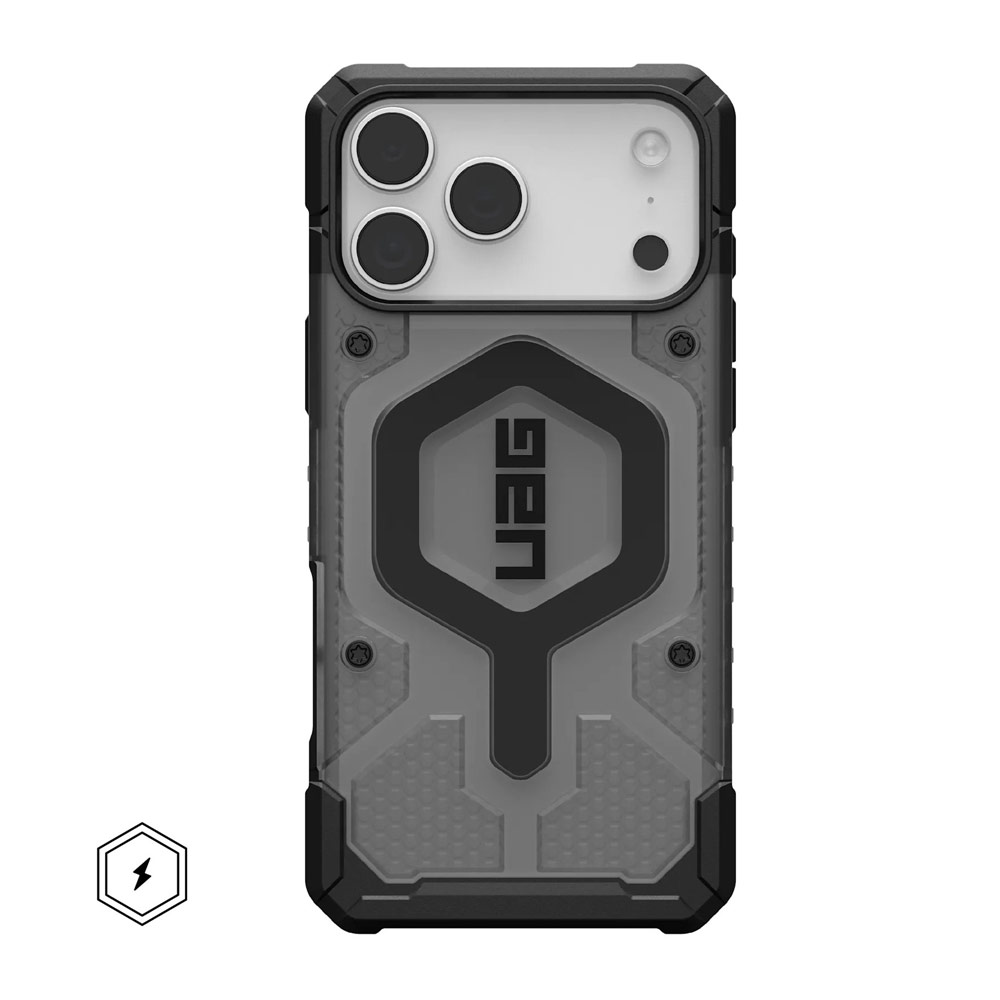 Picture of Apple iPhone 17 Pro Max 6.9 Case | UAG Pathfinder Magsafe Compatible Drop Proof Clear Case for iPhone 17 Pro Max 6.9 (Ash Black)