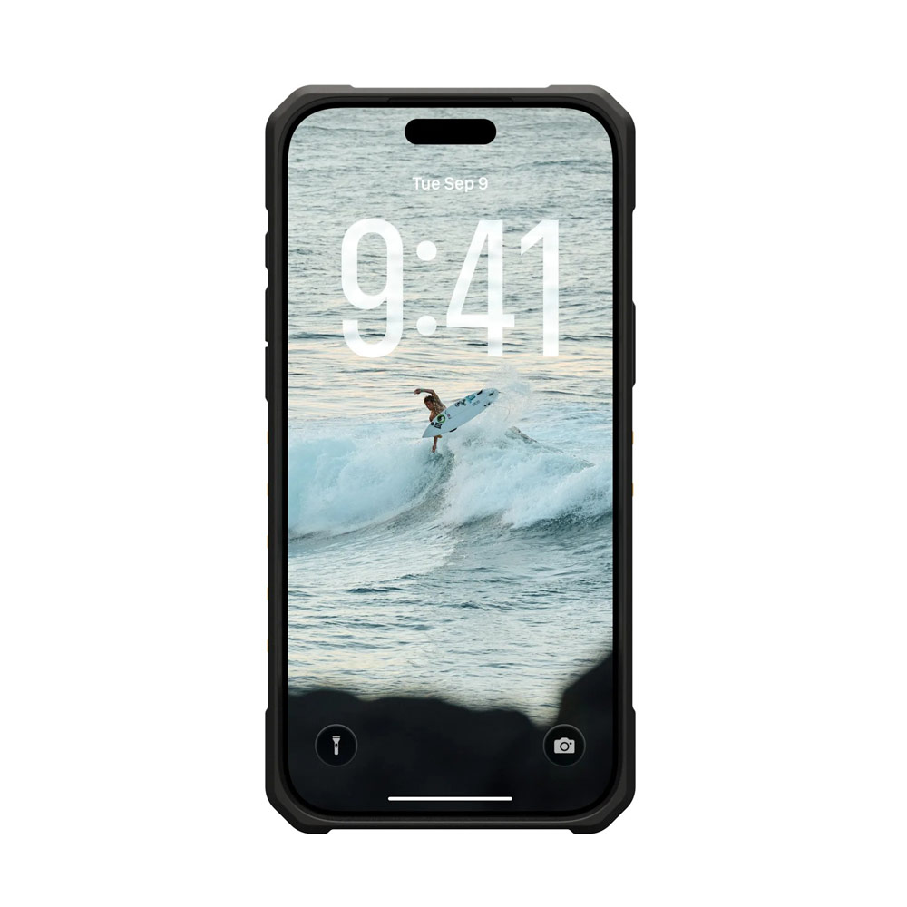 Picture of Apple iPhone 17 Pro Max 6.9 Case | UAG Pathfinder Magsafe Compatible Drop Proof Clear Case for iPhone 17 Pro Max 6.9 (Ash Black)