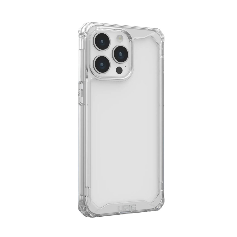 Picture of Apple iPhone 15 Pro 6.1 Case | UAG Plyo Drop Proof Shock Impact Resistant Transparent Clear Case for iPhone 15 Pro 6.1 (Ice)