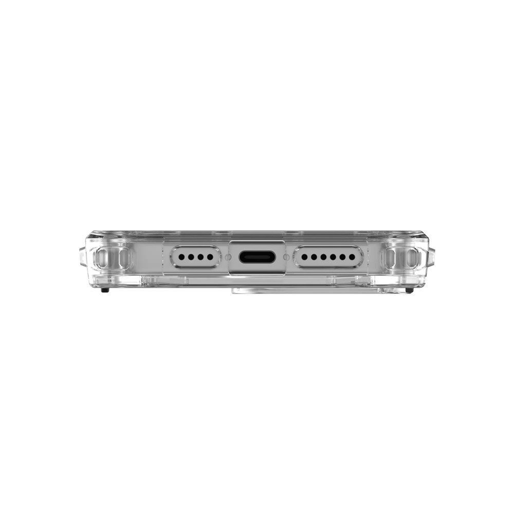 Picture of Apple iPhone 15 Pro 6.1 Case | UAG Plyo Magsafe Compatible Drop Proof Shock Impact Resistant Transparent Clear Case for iPhone 15 Pro 6.1 (Ice White)