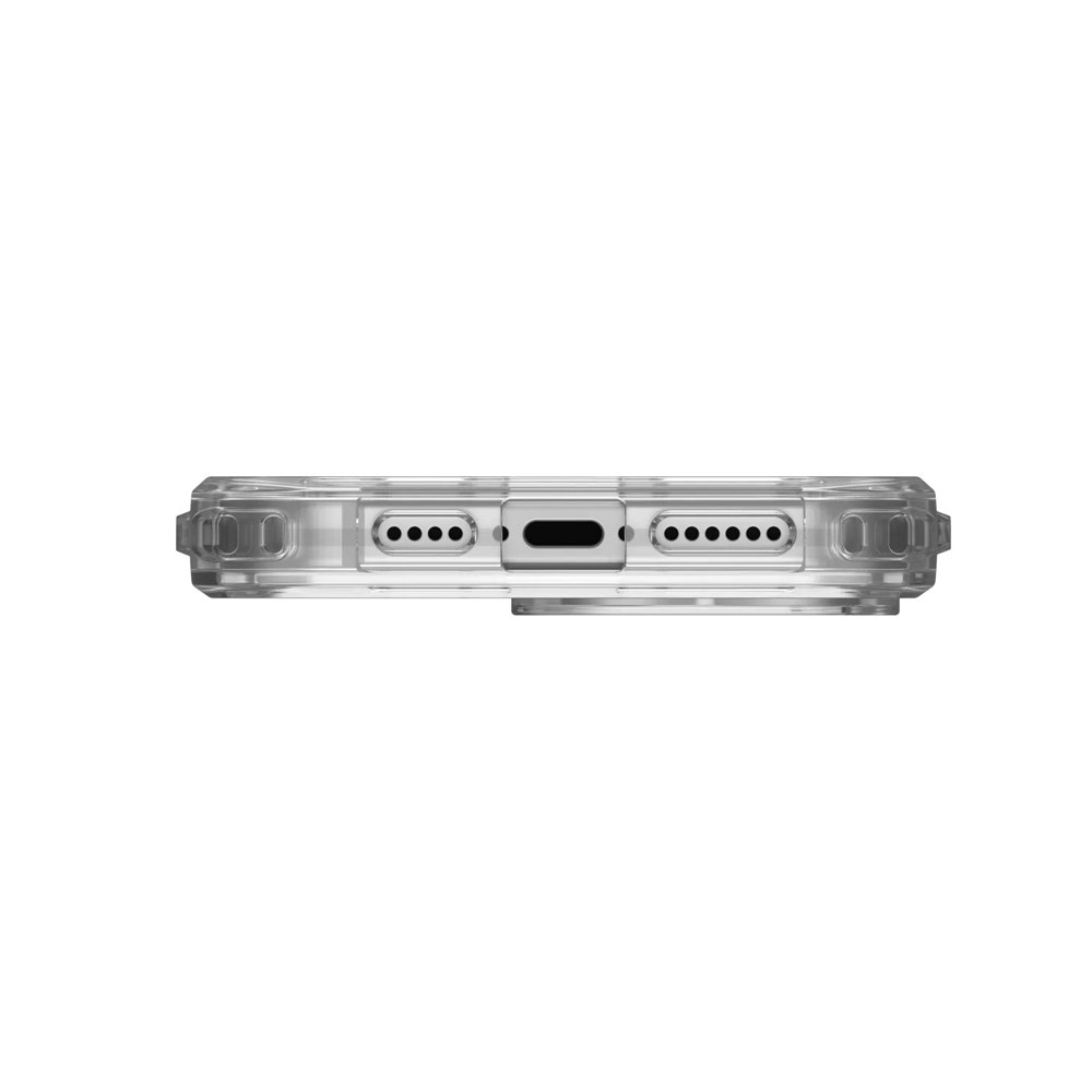 Picture of Apple iPhone 16 Pro Max 6.9 Case | UAG Plyo Magsafe Drop Proof Shock Impact Resistant Transparent Clear Case for iPhone 16 Pro Max 6.9 (Ice White)