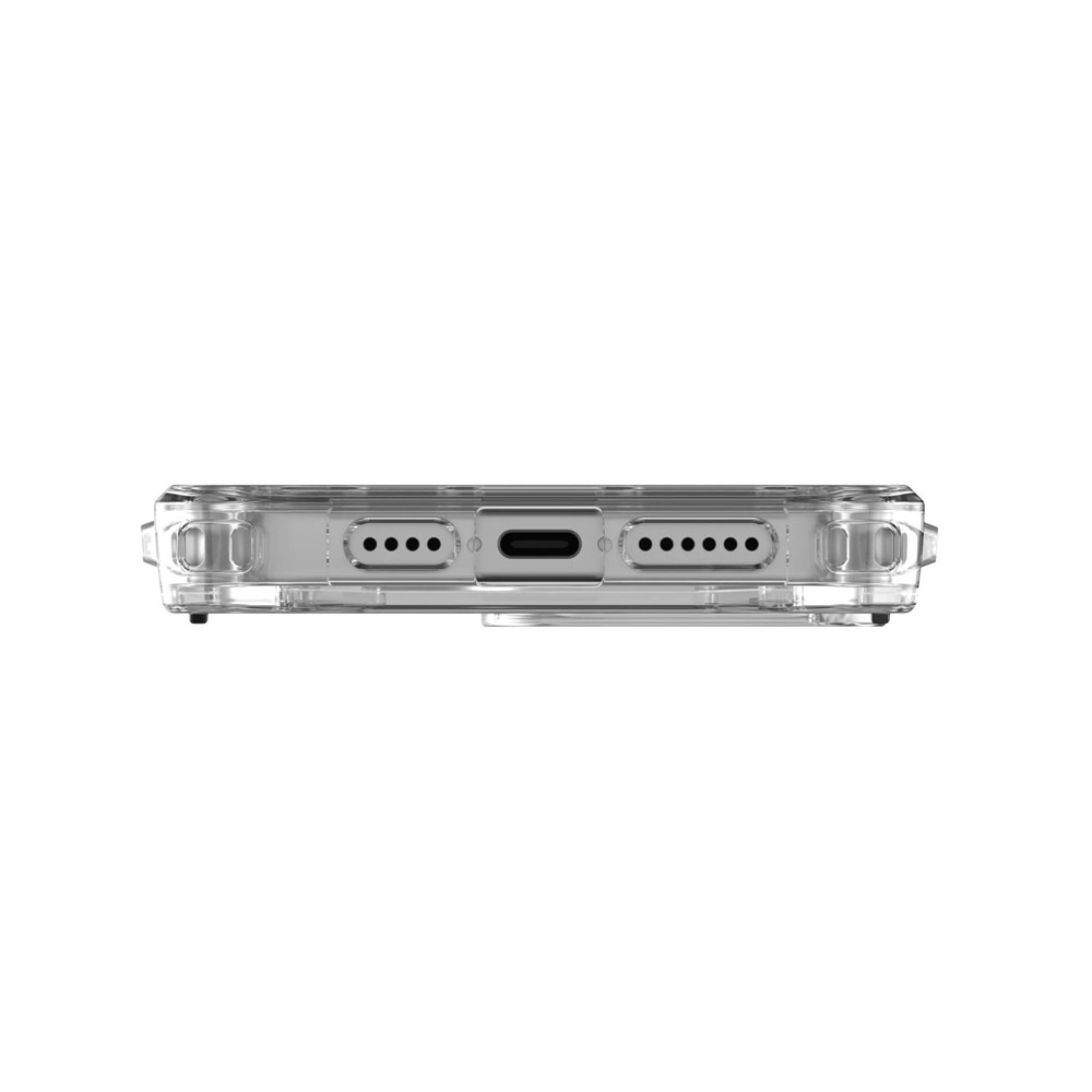 Picture of Apple iPhone 15 Pro 6.1 Case | UAG Plyo Magsafe Compatible Drop Proof Shock Impact Resistant Transparent Clear Case for iPhone 15 Pro 6.1 (Ice Gold)