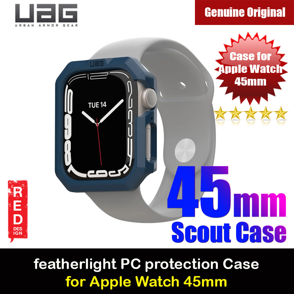 Picture of UAG Scout Series Featherlight PC Protection and Raised Screen Surround designed for Apple Watch 45mm Series 7 (Mallard) Apple Watch 45mm- Apple Watch 45mm Cases, Apple Watch 45mm Covers, iPad Cases and a wide selection of Apple Watch 45mm Accessories in Malaysia, Sabah, Sarawak and Singapore 