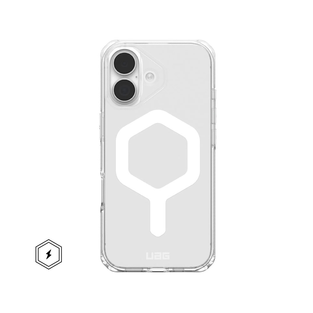 Picture of Apple iPhone 17 6.3 Case | UAG Plyo Magsafe Compatible Drop Proof Clear Case for iPhone 17 6.3 (Ice White)