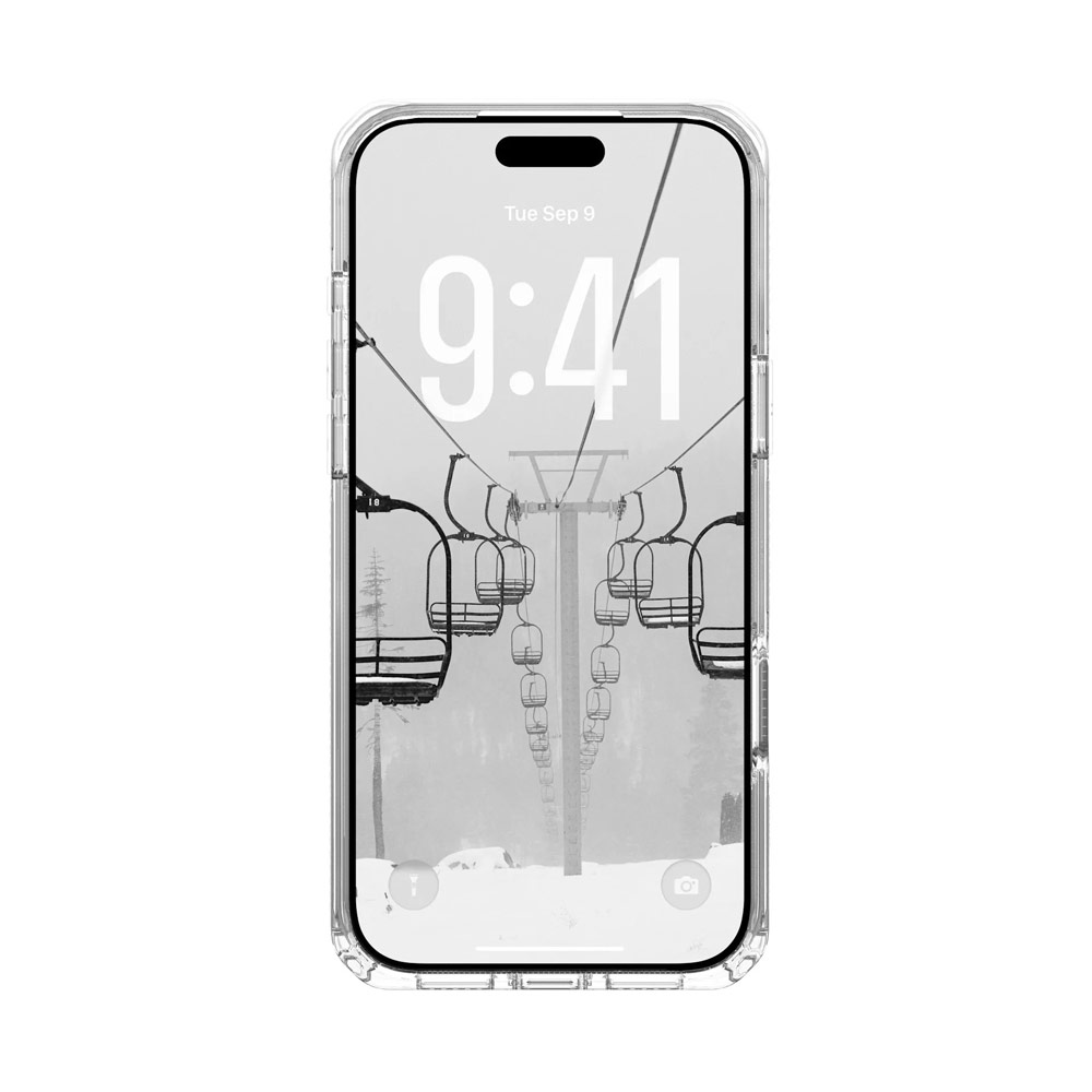 Picture of Apple iPhone 17 Pro Max 6.9 Case | UAG Plyo Magsafe Compatible Drop Proof Clear Case for iPhone 17 Pro Max 6.9 (Ice Silver)
