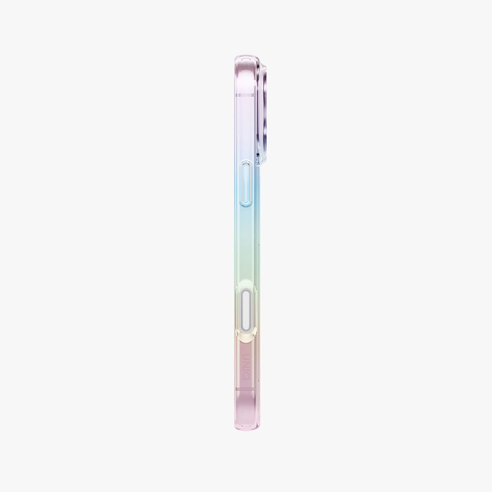 Picture of Apple iPhone 17 Pro 6.3 Case | Uniq Iridescia Magclick Protection Holography Case for iPhone 17 Pro 6.3 (Holo Quartz)