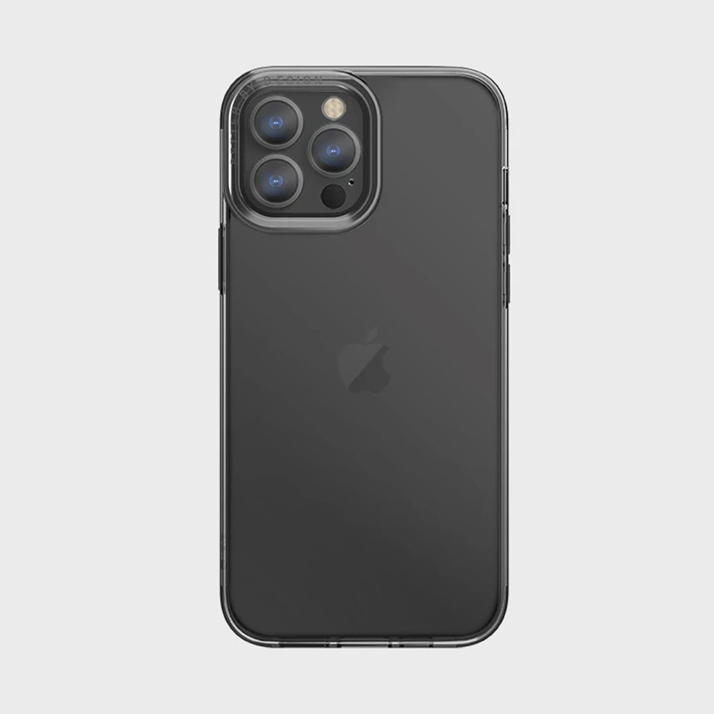 Picture of Apple iPhone 13 Pro Max 6.7 Case | Uniq Hybrid Air Fender Soft TPU Drop Protection Case for iPhone 13 Pro Max 6.7 (Smoke Grey Tinted)