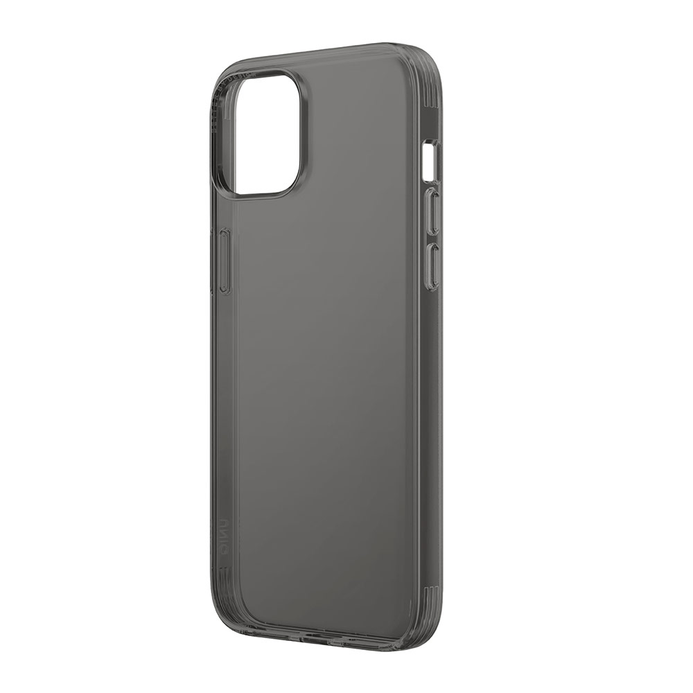 Picture of Apple iPhone 14 6.1 Case | Uniq Air Fender Slim Ultra Light Flex Soft Drop Protection Case for iPhone 14 6.1 (Grey Tinted)