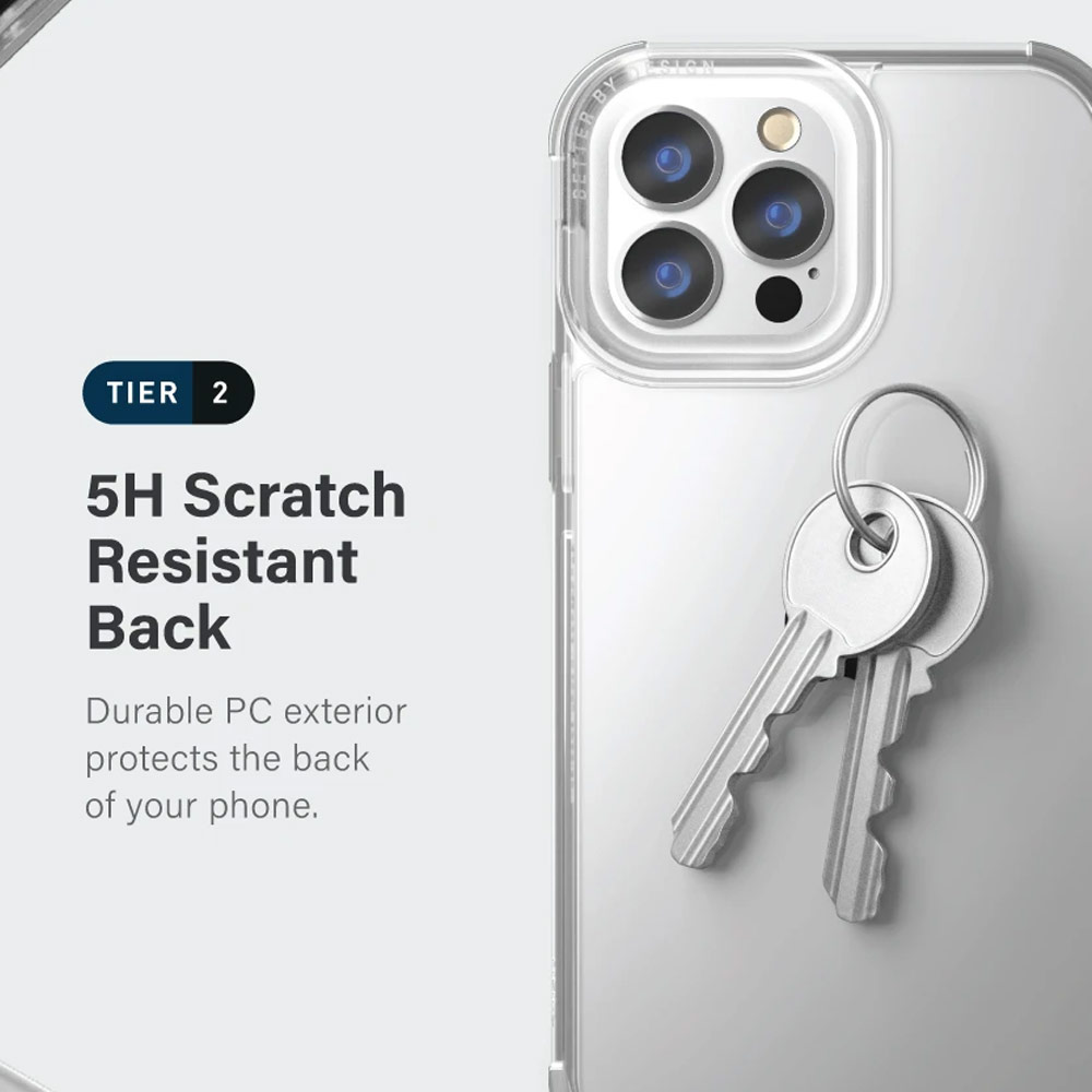 Picture of Apple iPhone 13 Pro 6.1 Case | Uniq Combat Ultra Tough Drop Protection Case for iPhone 13 Pro 6.1 (Blanc White)