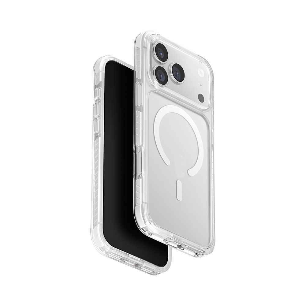 Picture of Apple iPhone 17 Pro 6.3 Case | Uniq Combat Triple-Layered Magclick Protective Case for iPhone 17 Pro 6.3 (Blanc White)