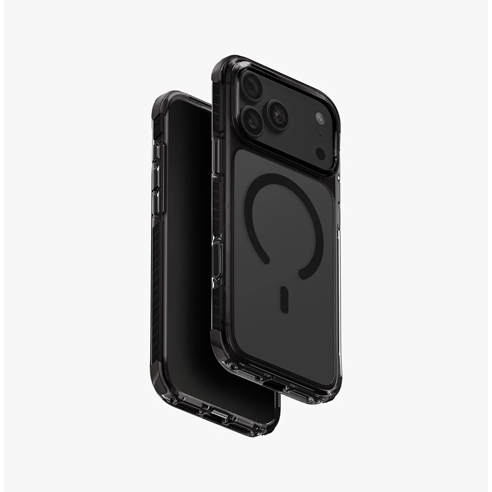 Picture of Apple iPhone 18 Pro Max Case | Uniq Combat Triple-Layered Protective MagClick Drop Protection Case with Camera Control Button for iPhone 18 Pro Max 6.9 - Carbon Black