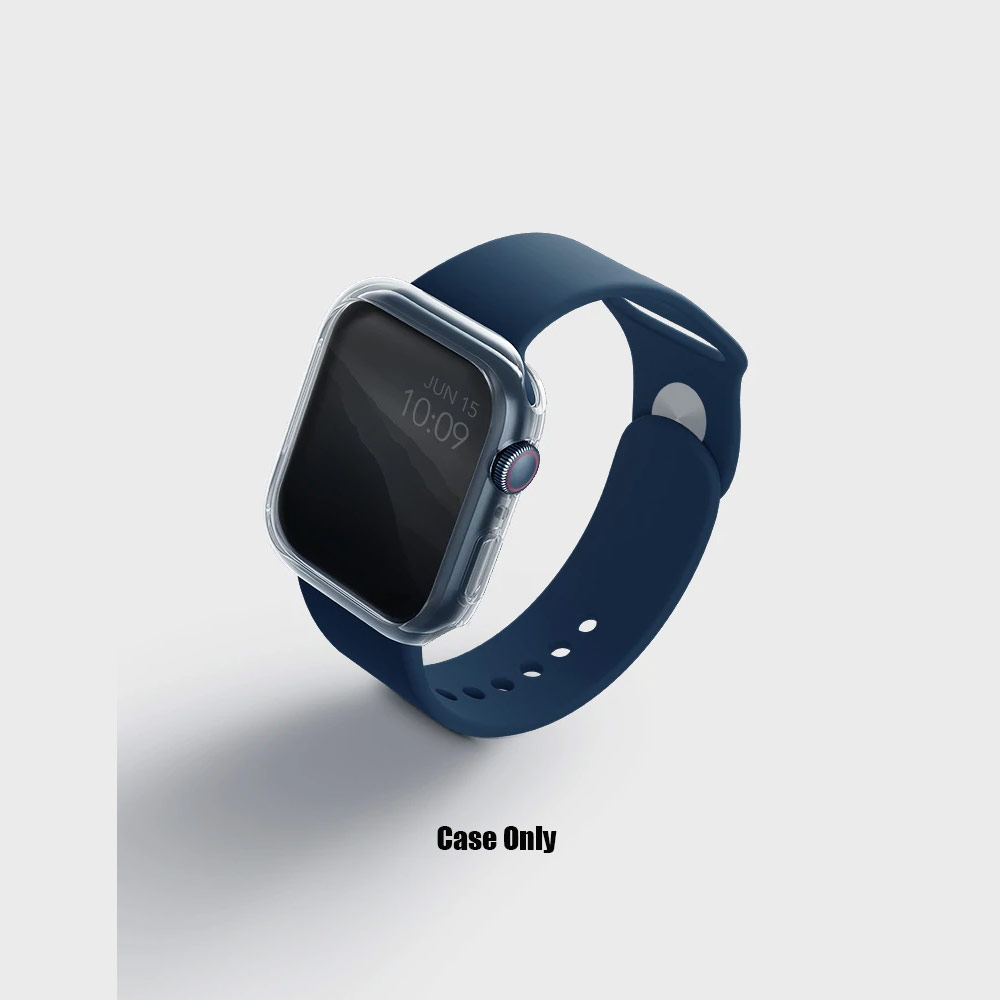 Picture of Apple Watch 41mm Case | Uniq Glase TPU Slim cover case for Apple Watch 41mm Series 7 Case (Dual Color Pack )