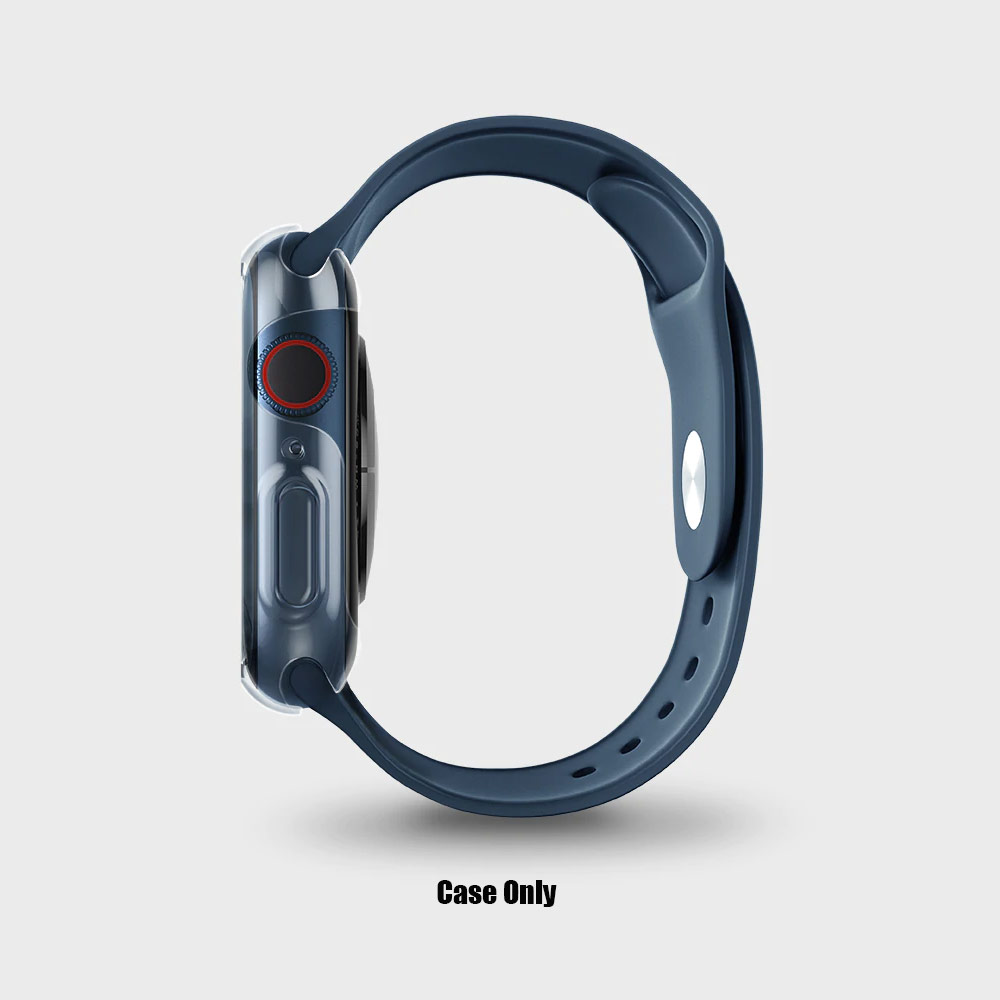 Picture of Apple Watch 41mm Case | Uniq Glase TPU Slim cover case for Apple Watch 41mm Series 7 Case (Dual Color Pack )