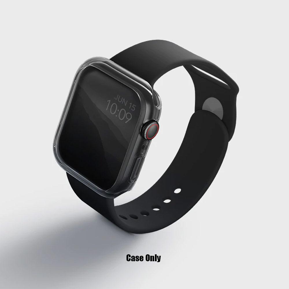 Picture of Apple Watch 41mm Case | Uniq Glase TPU Slim cover case for Apple Watch 41mm Series 7 Case (Dual Color Pack )