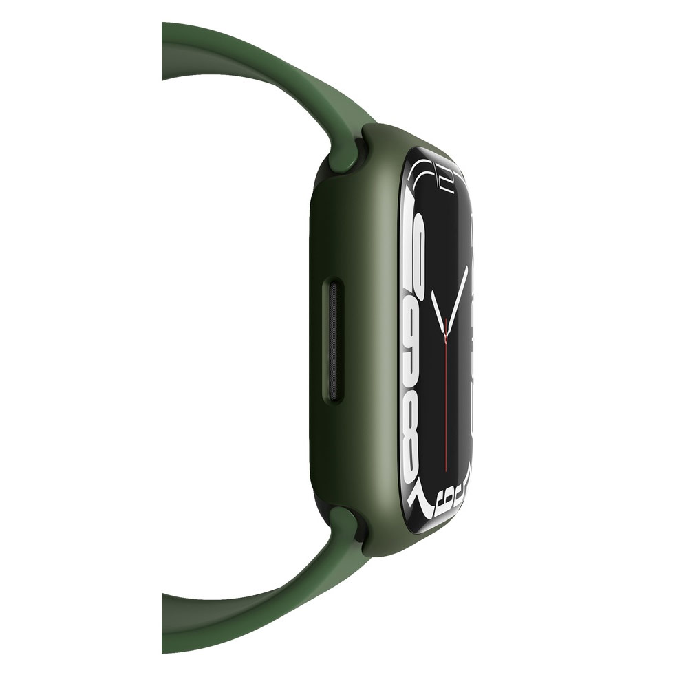 Picture of Apple Watch 45mm Case | Uniq Legion Hybrid Series Case with High Sensitivity Touch 9H Tempered Glass for Apple Watch 45mm (Clear)