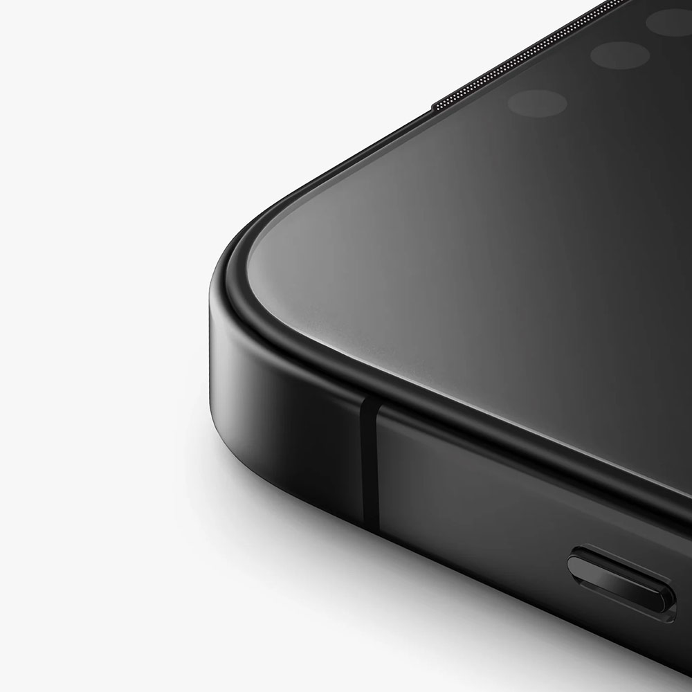 Picture of Apple iPhone 17 6.3 Screen Protector | Uniq Optix Covex Vivid Tempered Glass Screen Protector with Installation Helper Kit for iPhone 17 6.3 (Clear)