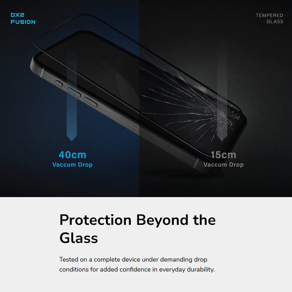 Picture of Apple iPhone 18 Pro Screen Protector | Uniq Optix Covex Matte Tempered Glass Screen Protector for iPhone 18 Pro - Matte