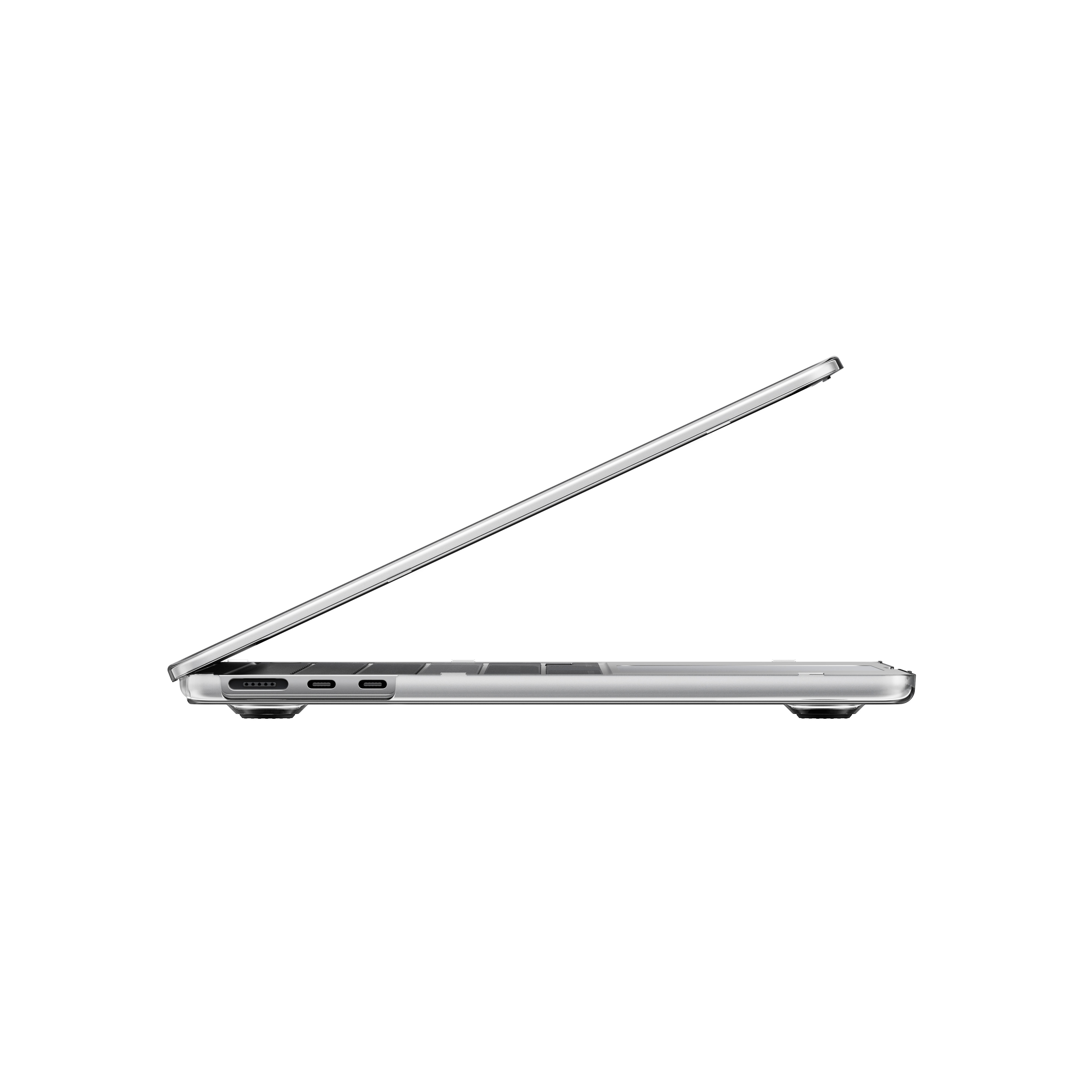 Picture of Apple Macbook Air 15 M2 Case | Uniq Vero Ultra Slim Snap Case for Macbook Air 15 M2 M3 M4 ( Clear)