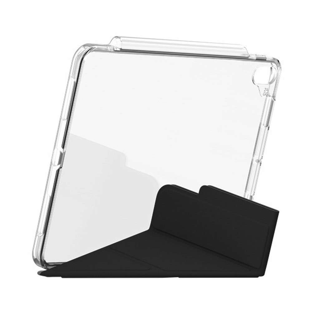 Picture of Apple iPad Air 11 M3 2025 Case | Zagg Crystal Palace Folio Protection Flip Stand Case for iPad Air 11 M2 2024 M3 2025 (Black)