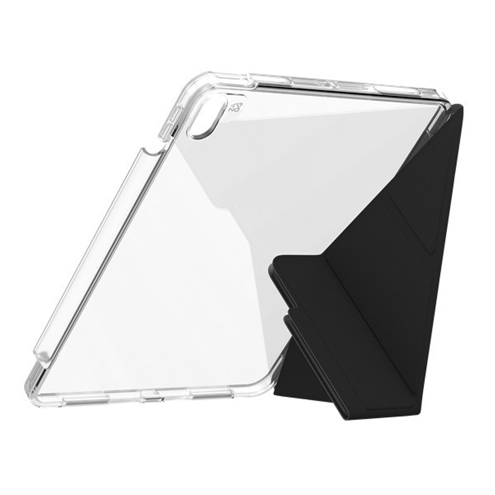 Picture of Apple iPad Air 13 M3 2025 Case | Zagg Crystal Palace Folio Protection Flip Stand Case for iPad Air 13 M2 2024 M3 2025 (Black)