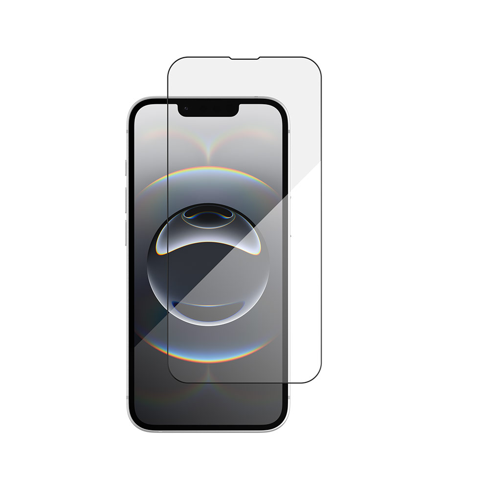 Picture of Apple iPhone 16e Screen Protector | Zagg iPhone 16e iPhone 14 iPhone 13 iPhone 13 Pro Tempered Glass Screen Protector Glass Plus Edge (Clear)