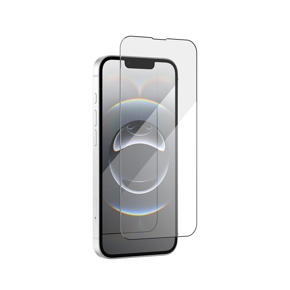 Picture of Apple iPhone 16e Screen Protector | Zagg iPhone 16e iPhone 14 iPhone 13 iPhone 13 Pro Tempered Glass Screen Protector Glass Plus Edge (Clear)