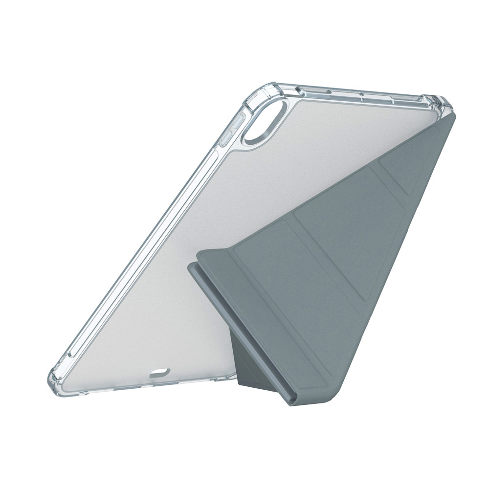 Picture of Apple iPad Air 11 M3 2025 Case | Zagg Hampton Folio Protection Flip Stand Case for iPad Air 11 M2 2024 M3 2025 (Light Blue)