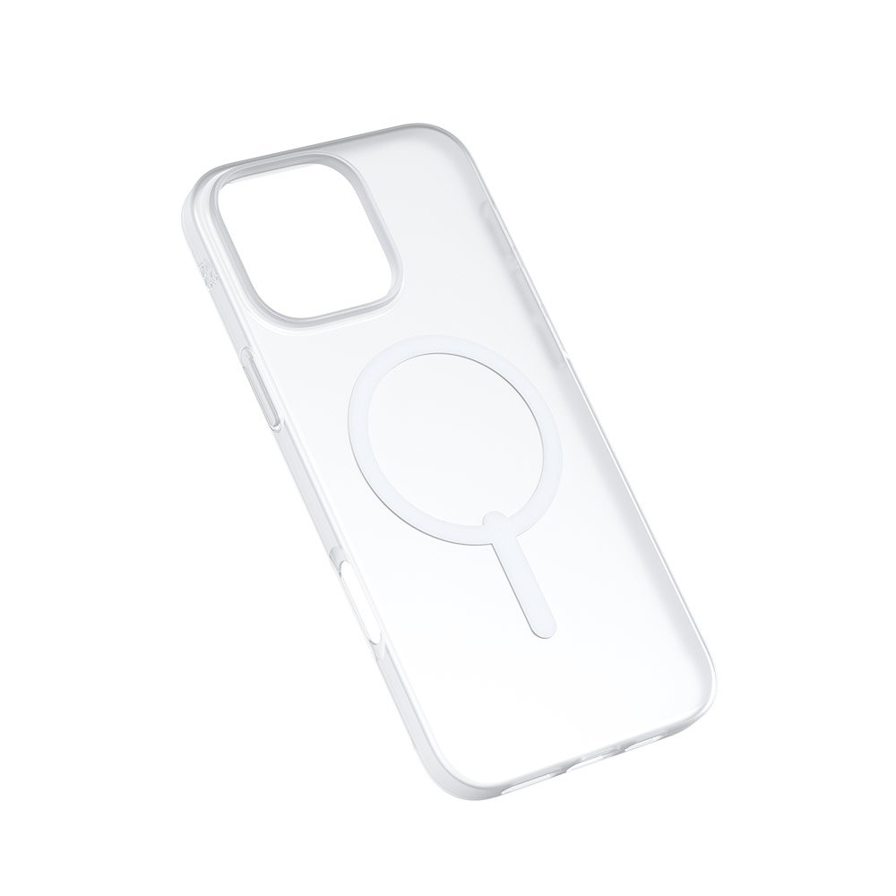 Picture of Apple iPhone 16 Pro 6.3 Case | Zagg Essentials Hampton Snap Lite Magnetic Super Slim Case for iPhone 16 Pro 6.3 (Foggy)