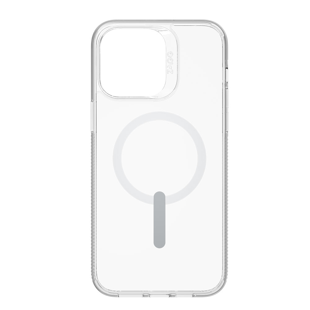 Picture of Apple iPhone 14 Pro 6.1 Case | Zagg Clear Snap Slim Design Improved Grip Drop Protection Magsafe Compatible Case for iPhone 14 Pro 6.1 (Clear)