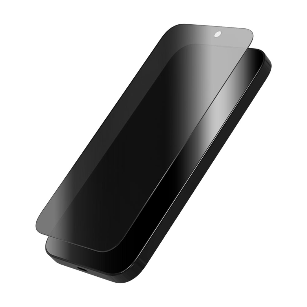 Picture of Apple iPhone 17 Pro Max 6.9 Screen Protector | Zagg Privacy Glass Elite Edge Tempered Glass Screen Protector with Easy Installation Tray for iPhone 17 Pro Max 6.9 (Privacy)